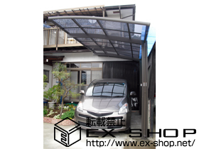 のカーポート カーブポートシグマIII 積雪〜20cm対応 施工例