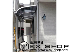 のテラス屋根 ライザーテラスII R型 テラスタイプ 単体　積雪〜20cm対応 施工例