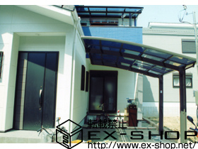 のカーポート カーブポートシグマ? 積雪〜20cm対応 施工例