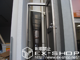 のテラス屋根 ライザーテラスII F型 テラスタイプ 単体 積雪〜20cm対応 施工例