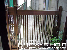 の門扉 スライドドア1型 施工例