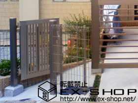 の門扉 プリレオR4型 施工例