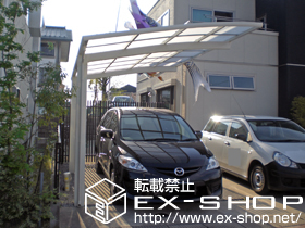 のカーポート カーブポートシグマIII 積雪〜20cm対応 施工例