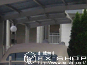 のサイクルポート・駐輪場 カーブポートシグマIII ミニ　積雪〜30ｃｍ対応 施工例