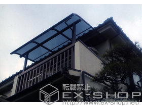 のバルコニー・ベランダ屋根 ヴェクター R型 単体 屋根タイプ 積雪〜20cm対応 施工例