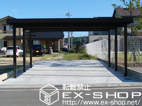 のカーポート ジーポートneo Ｂタイプ　積雪〜100cm対応 施工例