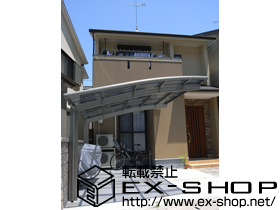 のカーポート カーブポートシグマIII 単体 積雪〜20cm対応 施工例