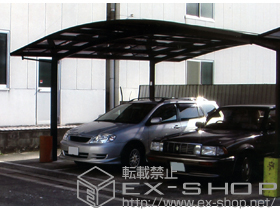 のカーポート カーブポートシグマIII ワイド 積雪〜20cm対応 施工例