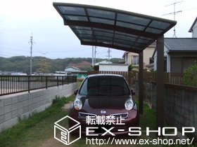 のカーポート カーブポートシグマ? 積雪〜20cm対応 施工例