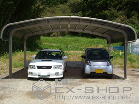 のカーポート テールポートシグマIII ワイド 積雪〜30cm対応 施工例