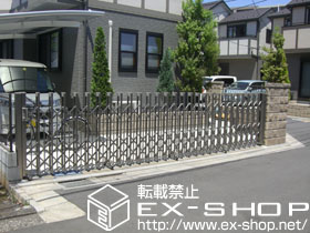 のフェンス・柵 プリレオR8型フェンス[フリーポール] 施工例