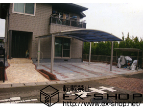 のカーポート プレシオスポート ワイド　積雪〜20cm対応 施工例