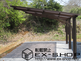 のカーポート カーポート2CP-U型 積雪〜20cm対応 施工例