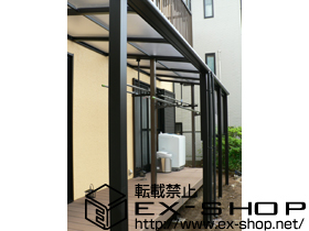 のウッドデッキ リウッドデッキII 連棟 施工例