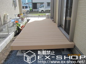 のウッドデッキ リウッドデッキII 単体 施工例