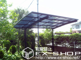 のカーポート カーブポートシグマIII 積雪〜20cm対応 施工例