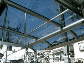 のバルコニー・ベランダ屋根 ヴェクターテラス R型 屋根タイプ 単体 積雪〜20cm対応 施工例