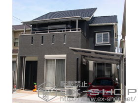 のカーポート レークポートシグマ? 延長 積雪〜20cm対応 施工例