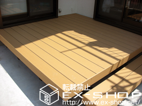 のウッドデッキ リコステージＩＩ　単体＋リードデッキ 施工例