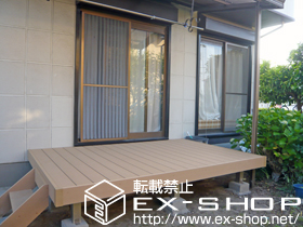 のウッドデッキ リウッドデッキII[標準] 施工例