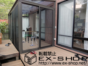 のウッドデッキ リコステージII 施工例