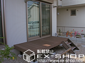 のウッドデッキ リコステージII 単体 施工例