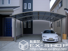 のカーポート プレシオスポート ワイド　積雪〜20ｃｍ対応 施工例