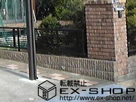 のフェンス・柵 エクスラインフェンス12型 施工例