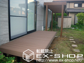 のウッドデッキ リウッドデッキII 単体 施工例