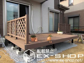 ��t�����ˎs��YKKAP�̃E�b�h�f�b�L ���E�b�h�f�b�LII �o���Ⴂ�A���{���E�b�h�f�b�L�t�F���X2�^ ���`�X�i�q �{�H��