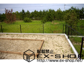 のフェンス・柵 イーネットフェンス1F型<水平地用> 施工例