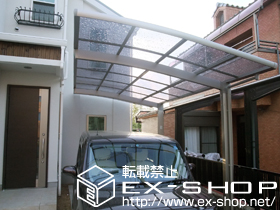 のカーポート カーブポートシグマ? 積雪〜20cm対応 施工例