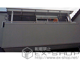 のバルコニー・ベランダ屋根 ヴェクターテラス R型 屋根タイプ 単体 積雪〜20cm対応 施工例