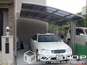 のカーポート カーブポートシグマ? 積雪〜20cm対応 施工例
