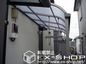 のテラス屋根 ライザーテラス?R型 テラスタイプ 単体 積雪〜20cm対応 施工例