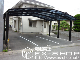 のカーポート レイナトリプルポート　積雪〜20cm対応 施工例