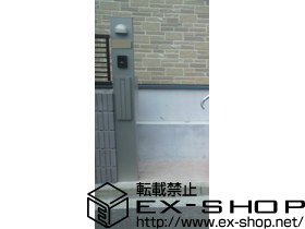 の機能門柱・ポスト シンプルモダン機能門柱1型 施工例