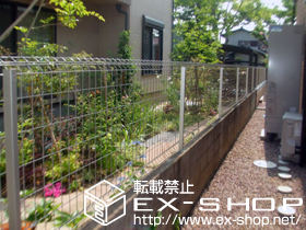 のフェンス・柵 イーネットフェンス1F型 施工例