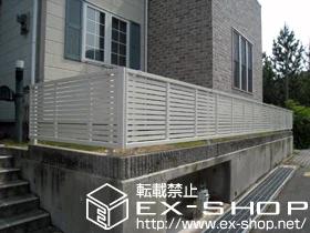 YKKAP�̃t�F���X�E��E�� �G�N�X���C���t�F���X5�^ �t���[�|�[���^�C�v �{�H��