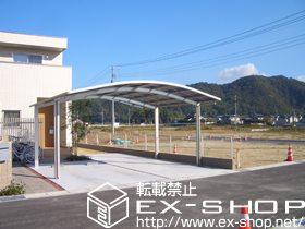 のカーポート プレシオスポート ワイド　積雪〜20cm対応 施工例