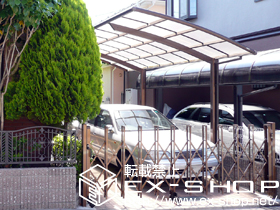 のカーゲート トリップゲート PB型 ノンレール 片開き　32S 施工例