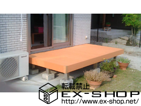 のウッドデッキ リウッドデッキII 単体 施工例