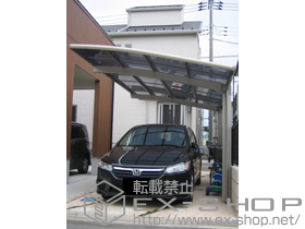 のカーポート カーブポートシグマIII　単体　積雪〜20cm対応 施工例