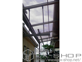 のテラス屋根 ライザーテラスII F型 単体 テラスタイプ 積雪〜20cm対応 施工例