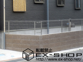 のフェンス・柵 イーネットフェンス1F型 施工例