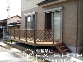 �_�ސ쌧���c���s��LIXIL ���N�V���i�g�X�e���j�̃E�b�h�f�b�L ���R�X�e�[�WII �A���{�E�b�h�p�[�e�B�V���� �t���b�g���`�X�i���ځj�{�X�e�b�v2�i �{�H��