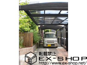 のカーポート キューブポート レギュラー 積雪〜20cm対応 施工例
