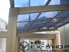 のカーポート カーブポートシグマIII 積雪〜20cm対応 施工例