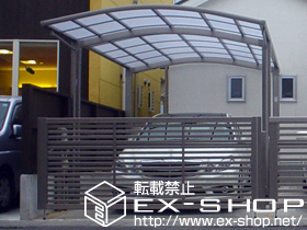 のカーゲート オーバードアR3型 電動式 施工例