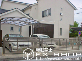 のカーゲート ワイドオーバードアR3型 電動式 施工例